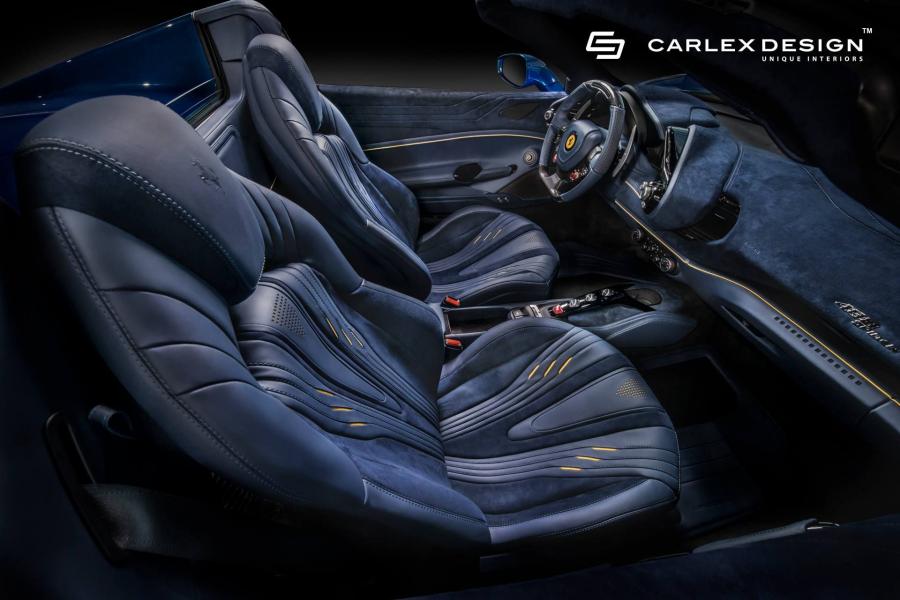 Интерьер Ferrari 488 Spider by Carlex Design 2018 года  (фото 7 из 20)